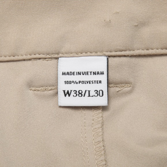 FootJoy Pants Mens 38x30 Beige Performance Golf Stretch Polyester Chino - Picture 7 of 16